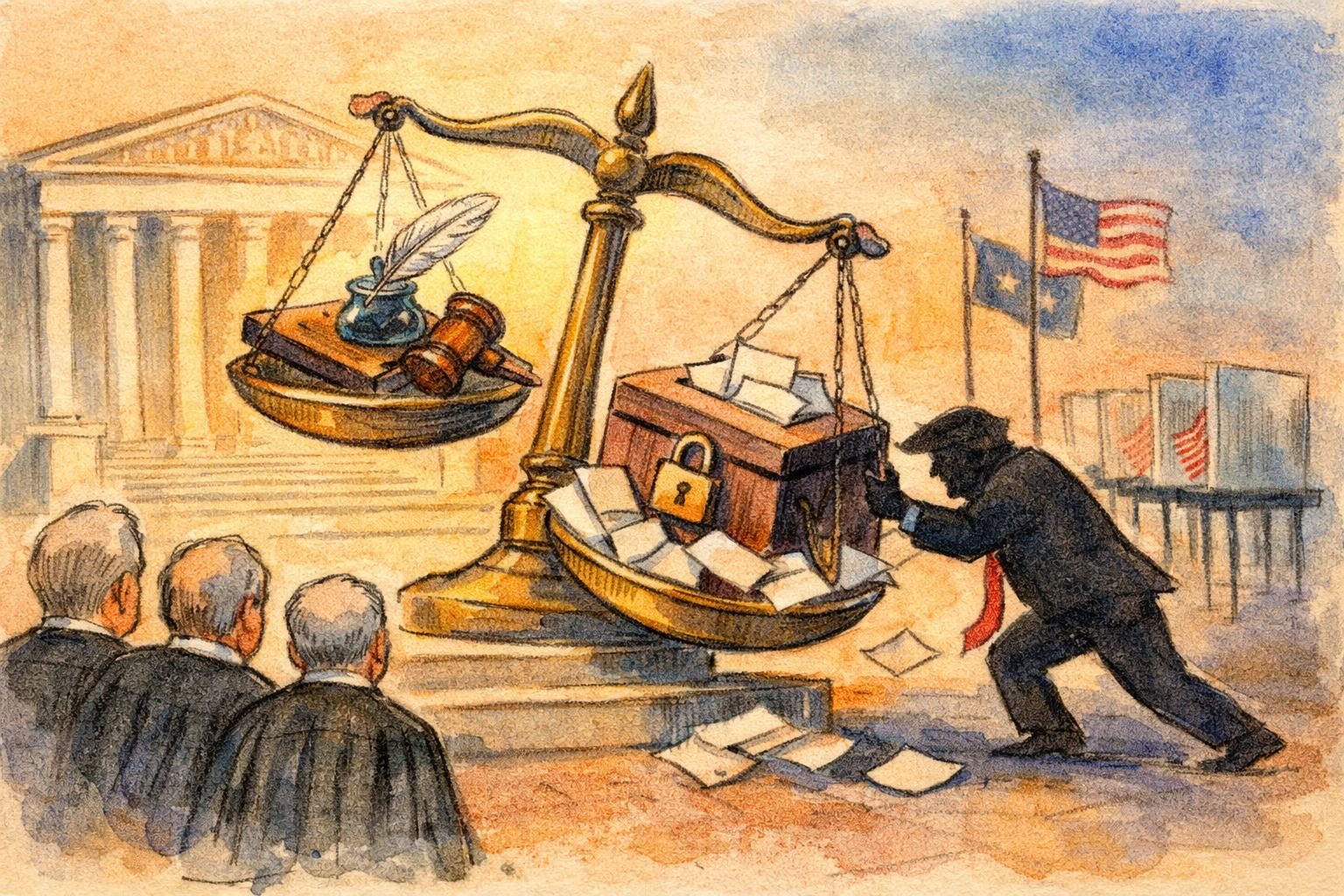 Supreme Court Lets Trump&rsquo;s Elections Order Move Forward, For Now