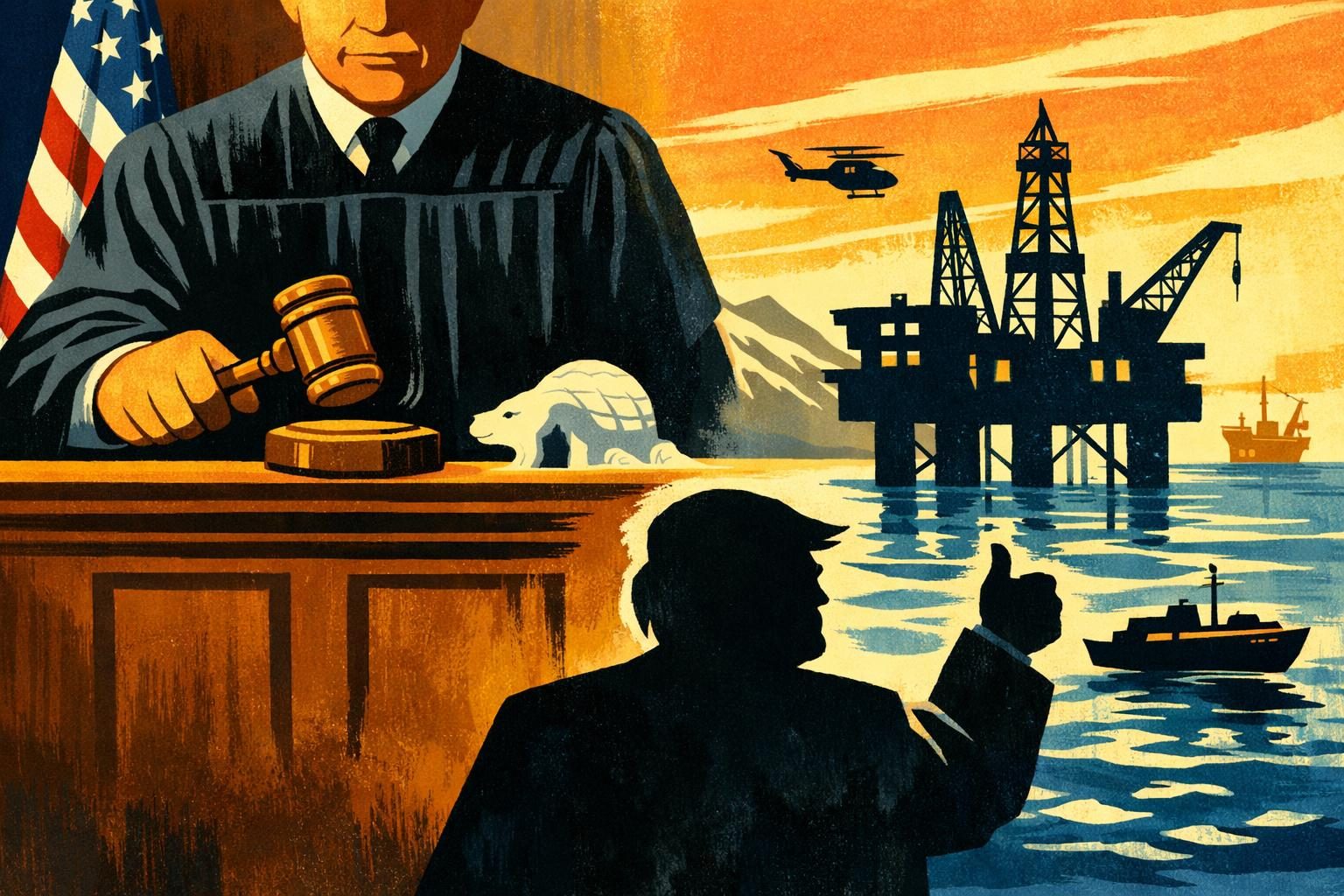 Alaska judge tosses challenge to Trump&rsquo;s offshore drilling rescission