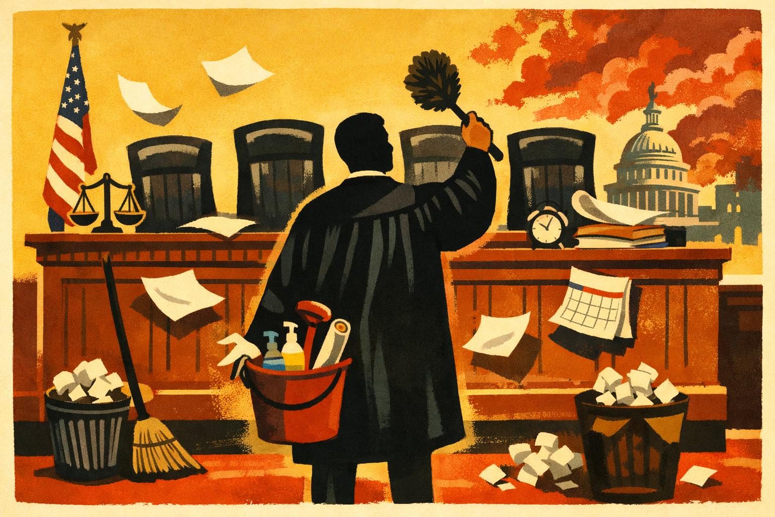 The Fifth Circuit&rsquo;s weekend posture shows the federal courts still grinding through August