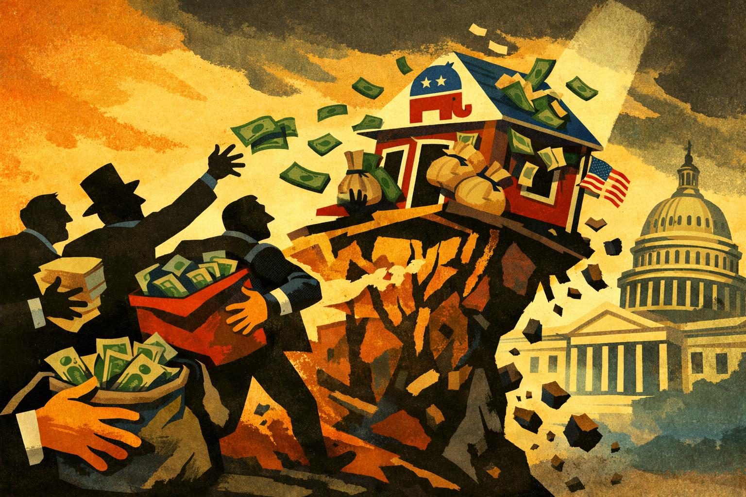 Republicans are suddenly spending like their &ldquo;safe&rdquo; House seats aren&rsquo;t safe