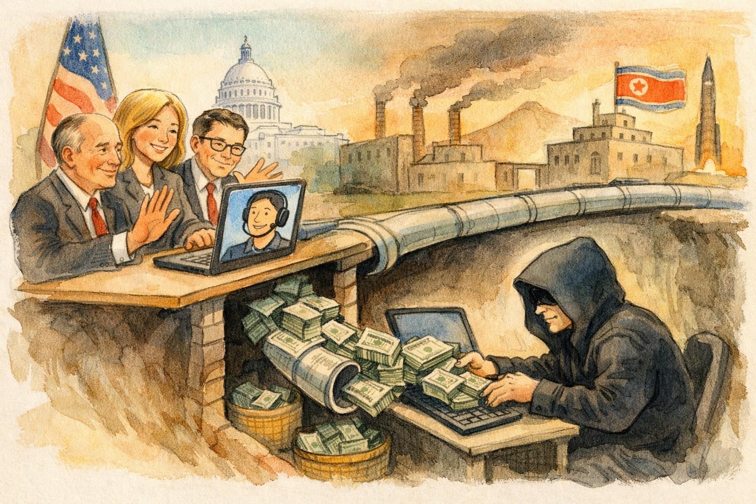Justice Department hits North Korea&rsquo;s remote-worker scam network, exposing how much corporate gullibility was in the mix