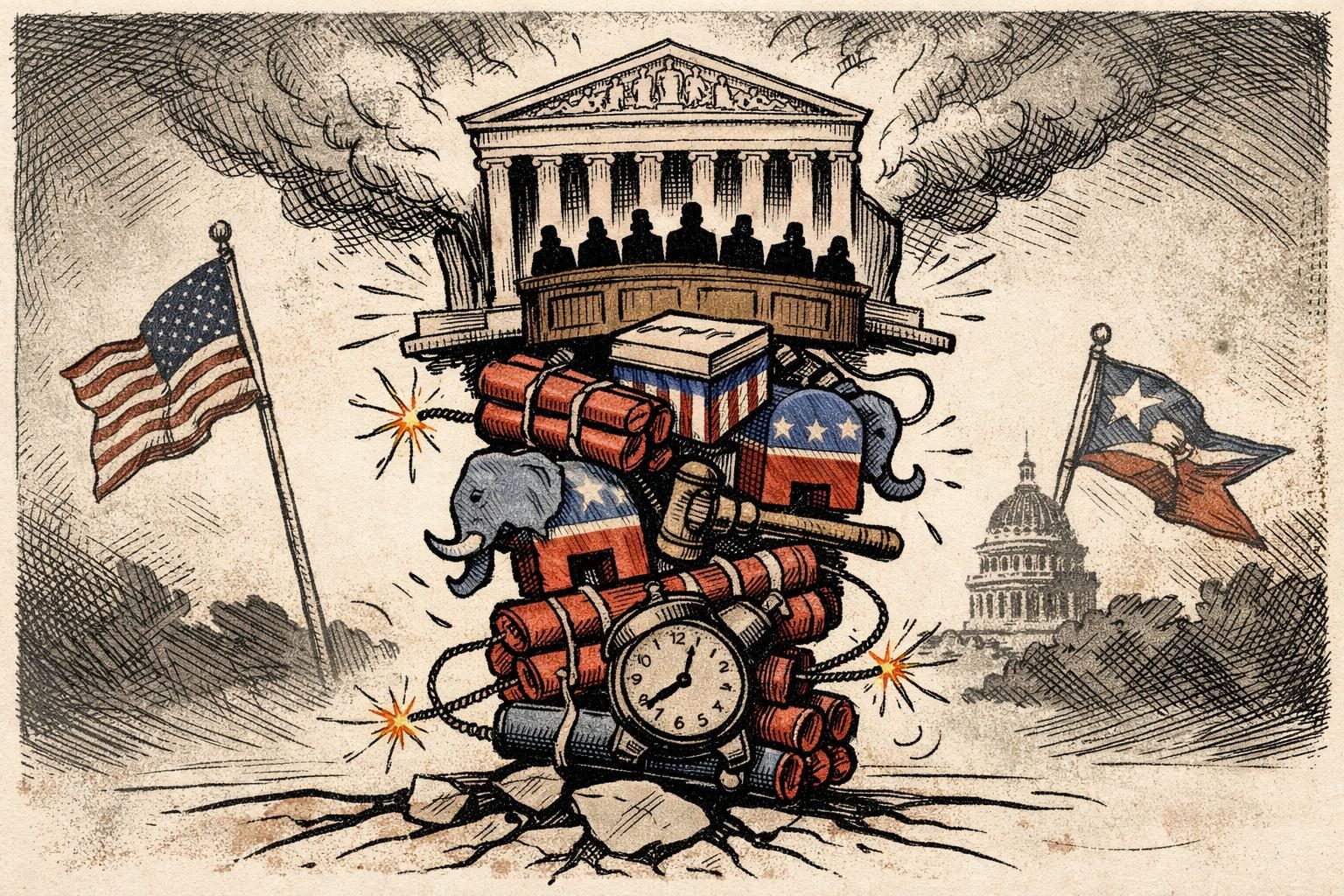 Supreme Court&rsquo;s October docket keeps the pressure on a pile of political fights