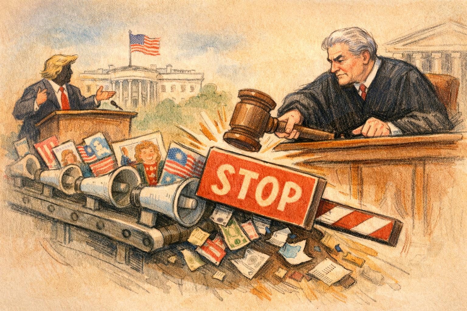 Court Blocks Trump Administration&rsquo;s Taxpayer-Funded Ads in Latest Propaganda Fight