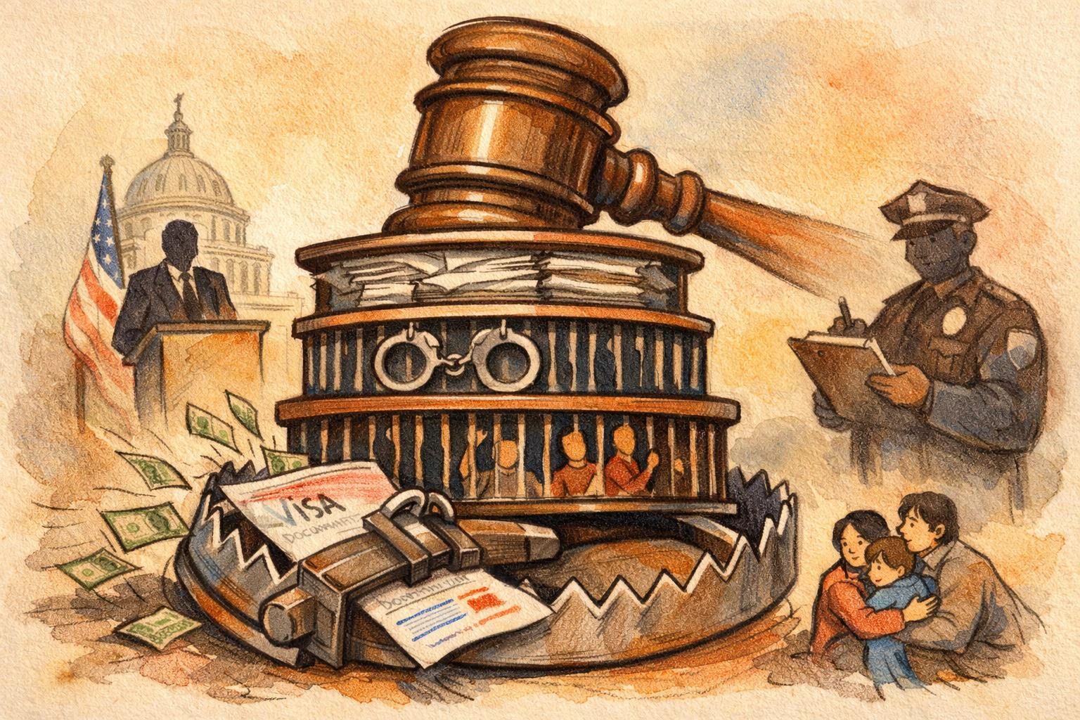 New immigration civil-penalty rule takes effect, adding another blunt instrument to the enforcement stack