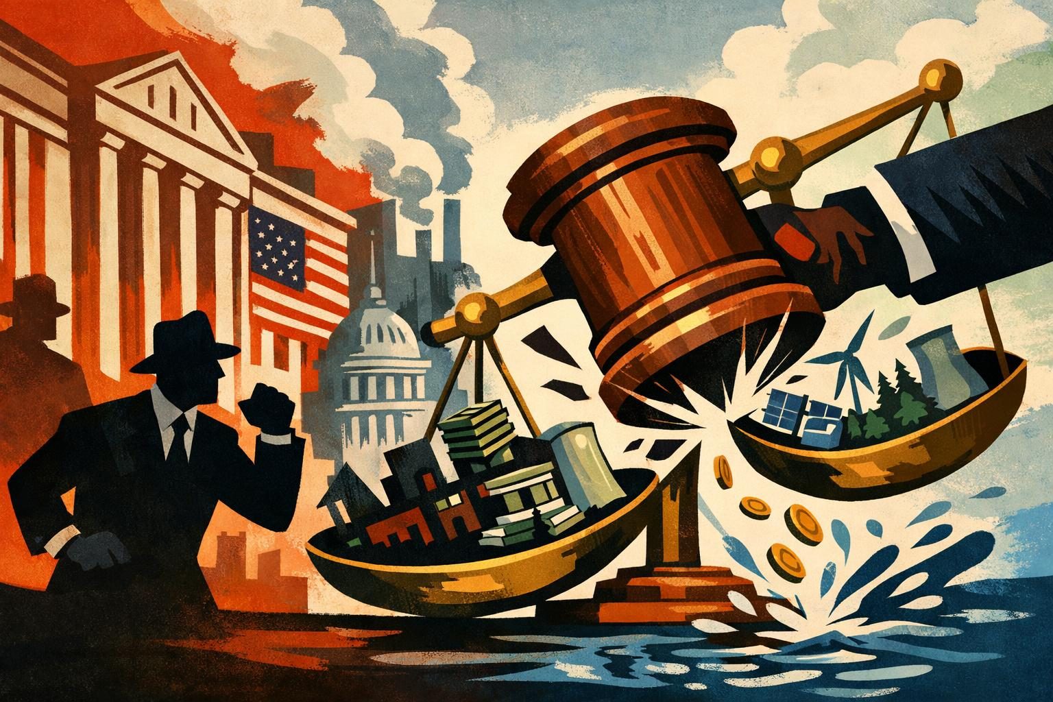Justice Department keeps pressing the war on state climate superfund laws