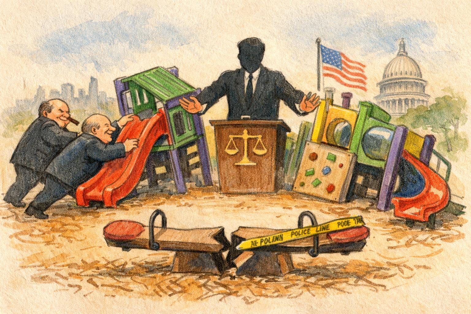 The FTC sued to block a playground-merger deal