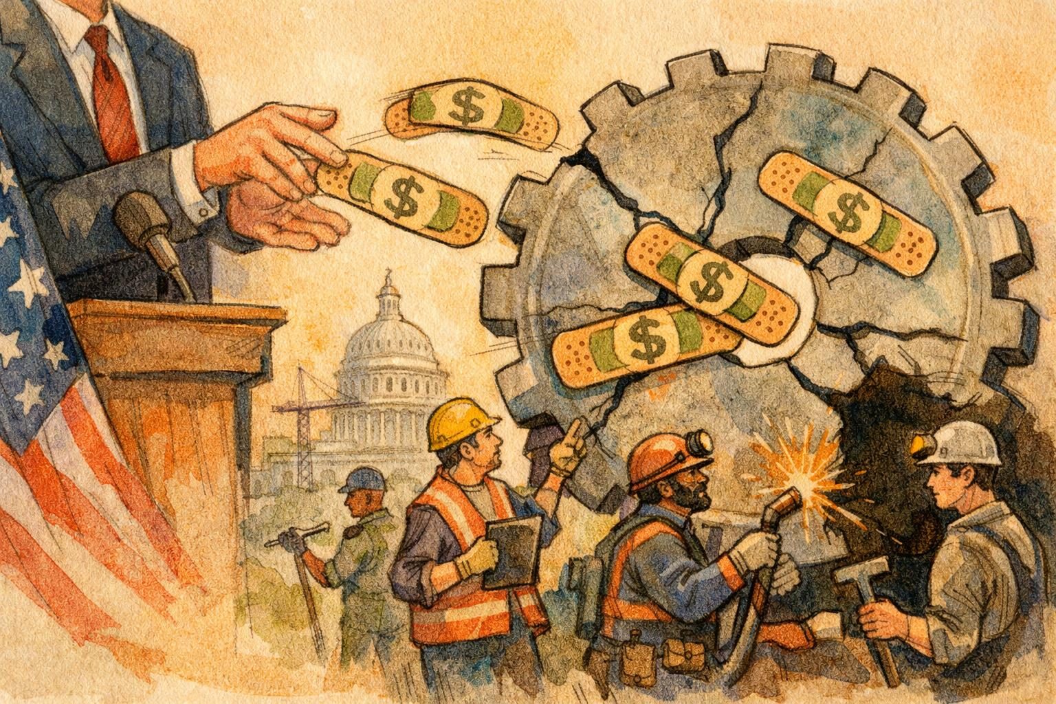 Labor Department hands out $95.5 million while the job market still needs the fix