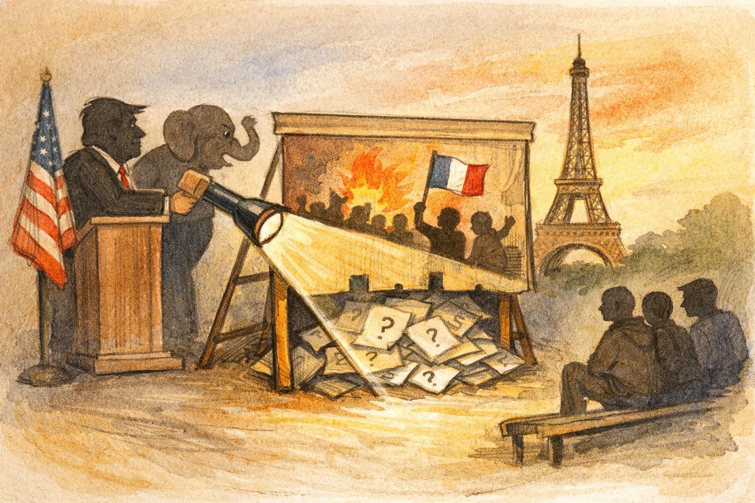 AP fact check says Trump and Republicans blamed France&rsquo;s immigrants without evidence