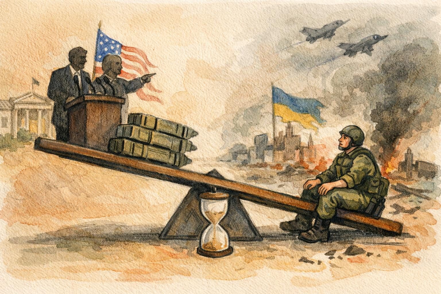 Ukraine aid delays deepen questions about U.S. strategy