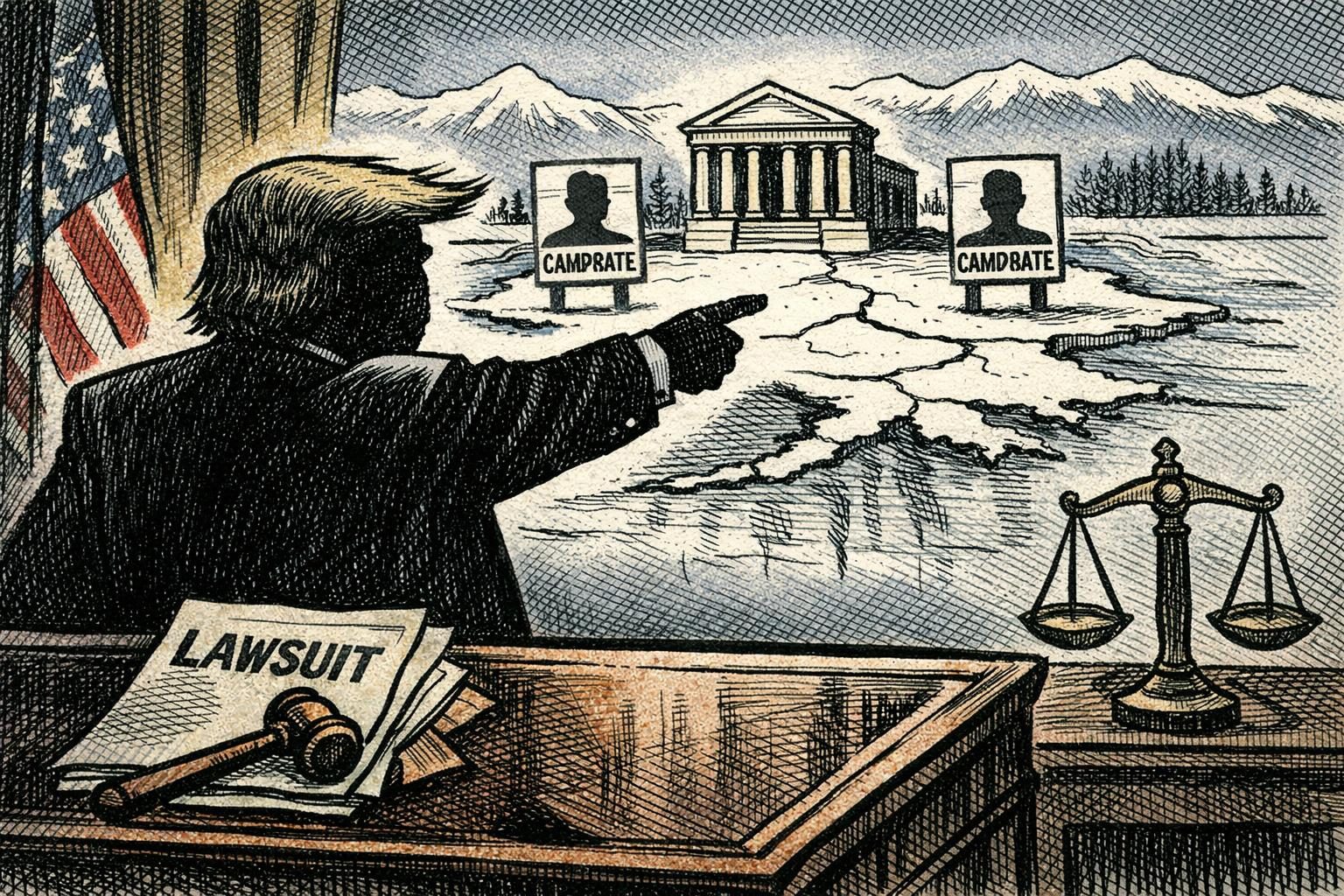 Trump says he ordered DOJ to sue Alaska over Senate certification