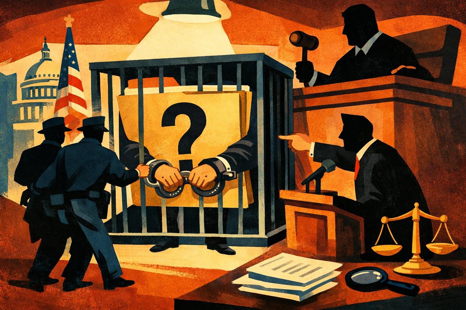 DOJ arrest in leak case opens court process, but the allegations are still just allegations