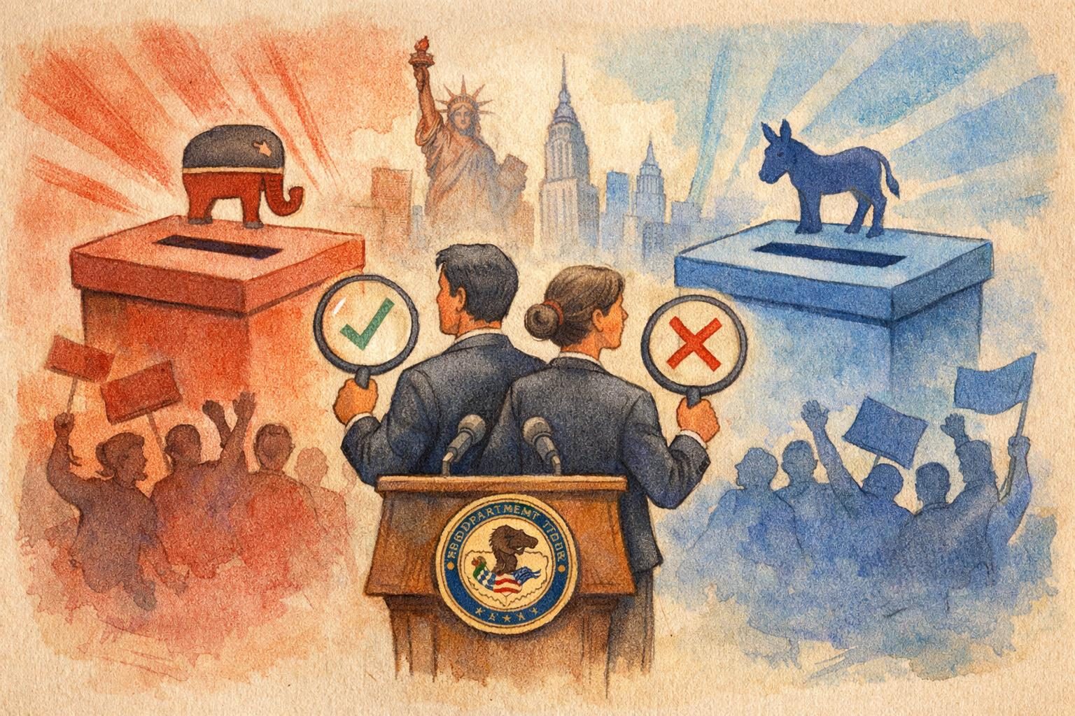 Justice Department names election complaint contacts in New York ahead of early voting