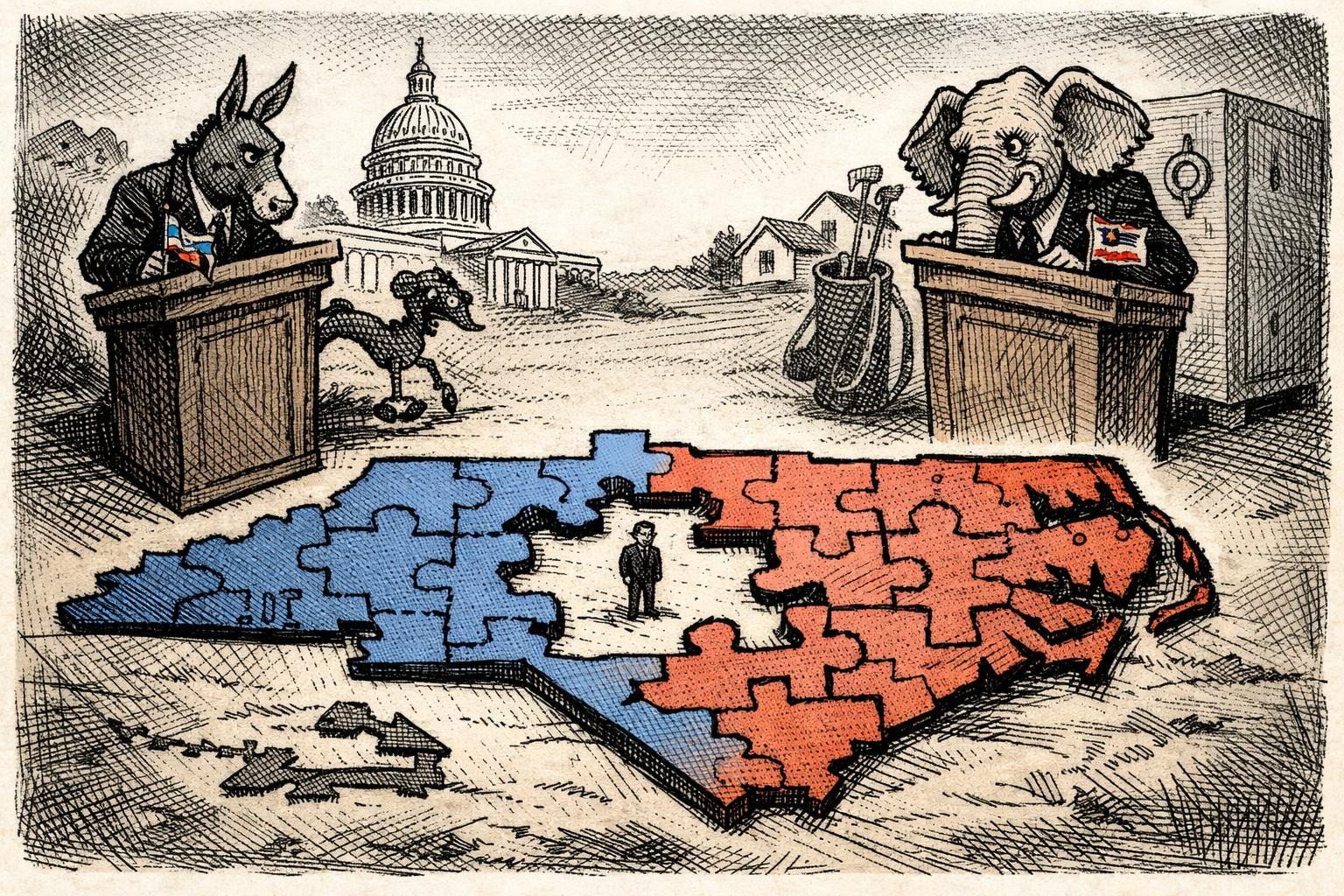 How North Carolina&rsquo;s 13th District became a measure of Congress&rsquo;s shrinking competition