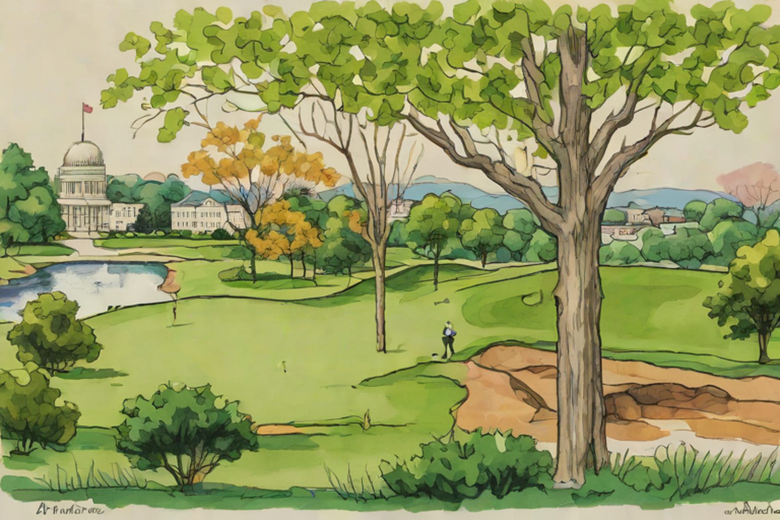 Federal Judge Blocks Trump Administration From Cutting Down Trees at D.C. Golf Course