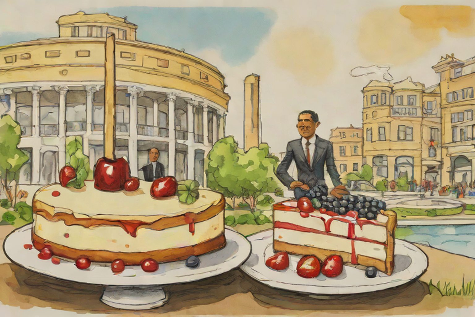 Obama's Cheesecake Factory Jibe and Scott Jennings' Response